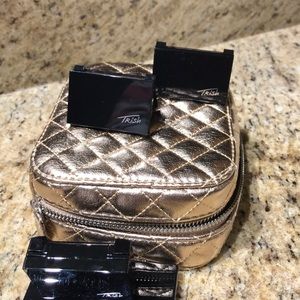 BNWOT TRISH MCEVOY GOLD MAKEUP PLANNER.